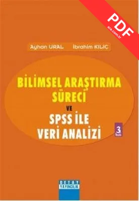 Bilimsel Araştırma Süreci ve SPSS ile Veri AnaliziSPSS 12.0 for Windows