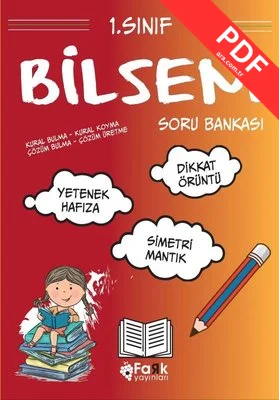 Bilsem 1. Sınıf Soru Kitabı