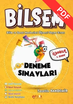 Bilsem İlkokul 1. Sınıf Deneme Sınavları - Bilim ve Sanat Merkezleri Öğrenci Seçme Sınavı