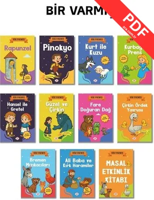 Bir Varmış Serisi Seti - 10 Kitap + 1 Aktivite Takım PDF indir