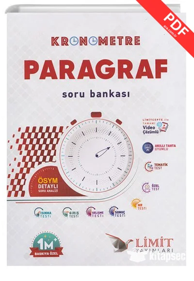 Kronometre Paragraf Soru Bankası Limit Yayınları