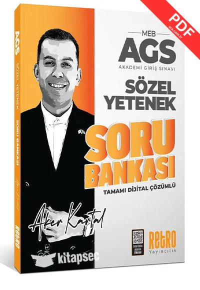 2026 MEB AGS Sözel Yetenek Soru Bankası Retro Yayıncılık