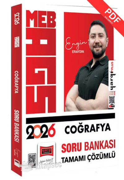 2026 MEB-AGS Tamamı Çözümlü Coğrafya Soru Bankası (Engin Eraydın) Yargı Yayınları
