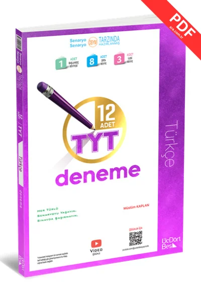 2026 TYT Türkçe 12li Deneme Üç Dört Beş Yayınları