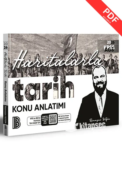 2026 KPSS MEB-AGS Tarih Haritalarla Konu Anlatımı Benim Hocam Yayınları