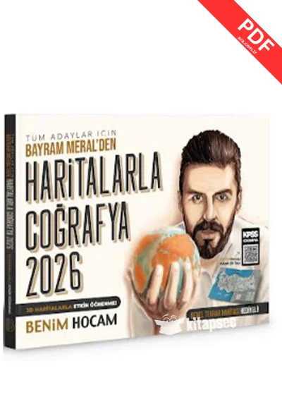 2026 Tüm Adaylar İçin Haritalarla Coğrafya Konu Anlatımı Benim Hocam Yayınları