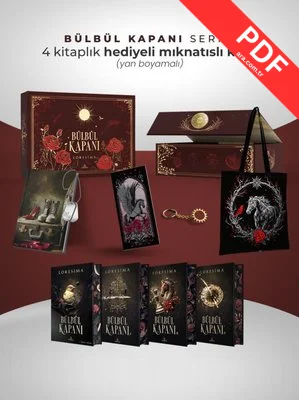 Bülbül Kapanı Serisi - Hediyeli Yan Boyamalı Mıknatıslı Kutu - 4 Kitap Takım