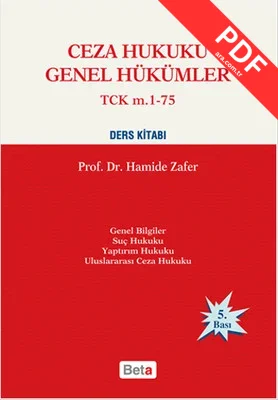 Ceza Hukuku Genel Hükümler