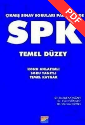 Çıkmış Sınav Soruları Paralelinde SPK Temel Düzey PDF indir