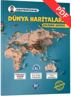 Coğrafyanın Kodları Dünya Haritaları Çalışma Defteri PDF indir