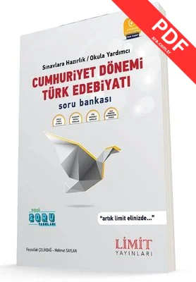 Cumhuriyet Dönemi Türk Edebiyatı Soru Bankası
