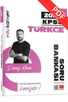 Deniz Hoca KPSS Türkçe Video Çözümlü Soru Bankası