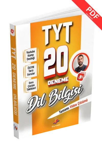 Deniz Hoca Tyt Türkçe Dil Bilgisi 20 Deneme Sınavı 2025