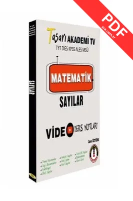 DGS ALES TYT Matematik Sayılar Video Ders Notları