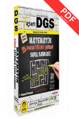 DGS Matematik Video Çözümlü Soru Bankası