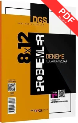 DGS Problemler 8x12 Deneme PDF indir