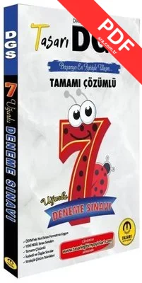 DGS Uğurlu 7 Deneme Çözümlü PDF indir