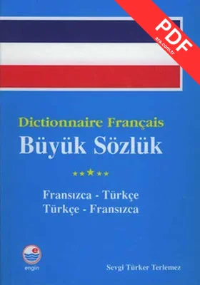Dictionnaire Français Büyük Sözlüğü PDF indir