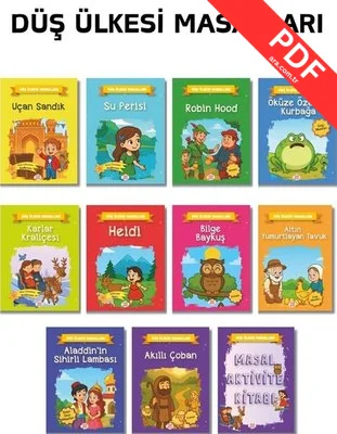 Düş Ülkesi Masalları Serisi Seti - 10 Kitap + 1 Aktivite Takım PDF indir