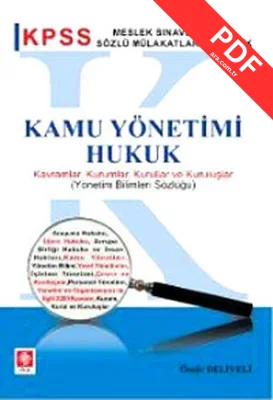 Ekin KPSS Kamu Yönetimi-Hukuk PDF indir