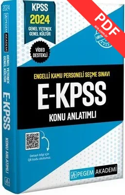 E-KPSS Konu Anlatımlı PDF indir