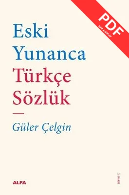 Eski Yunanca Türkçe Sözlük PDF indir