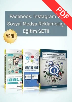 Facebook Instagram ve Sosyal Medya Reklamcılıgı Eğitim Seti - 3 Kitap Takım PDF indir