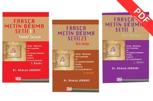 Farsça Metin Okuma Seti - 3 Kitap Takım