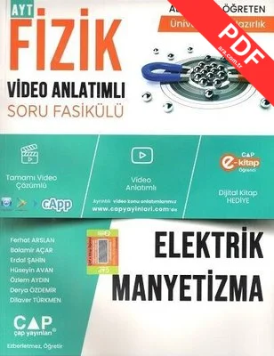 Fizik Elektrik Manyetizma Konu Anlatımlı Soru Bankası