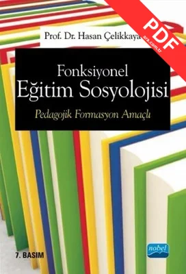 Fonksiyonel Eğitim Sosyolojisi Pedagojik Formasyon Amaçlı