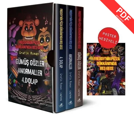 Freddy'nin Pizza Dükkanında Beş Gece Çizgi Roman Serisi Seti - 3 Kitap Takım PDF indir