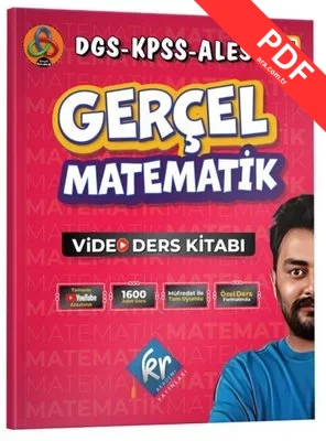 Gerçel Matematik DGS KPSS ALES Video Ders Kitabı