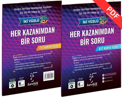 Her Kazanımdan Bir Soru TYT - AYT Kimya Soru Bankası