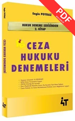 Hukuk Deneme Serisi 2. Kitap: Ceza Hukuku Denemeleri PDF indir