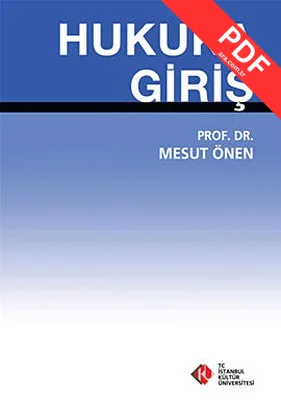 Hukuka Giriş PDF indir