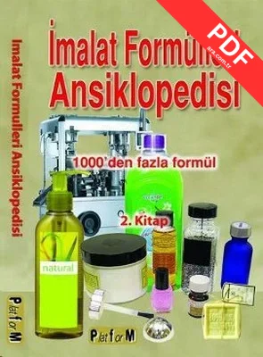 İmalat Formülleri Ansiklopedisi 2. Kitap PDF indir