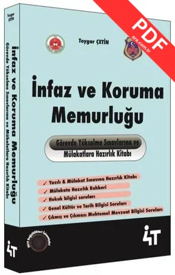 İnfaz ve Koruma Memurluğu PDF indir