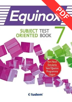 İngilizce 7 Equinox Subject Oriented Test Book PDF indir