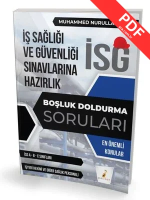 İş Sağlığı ve Güvenliği İSG Saha Rehber Kitabı PDF indir