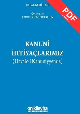 Kanuni İhtiyaçlarımız