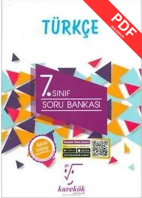 Karakök 7. Sınıf Türkçe Soru Bankası PDF indir