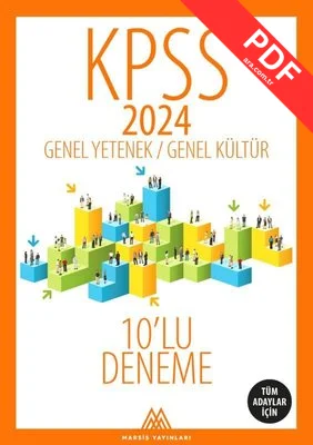 KPSS 2024 Genel Yetenek - Genel Kültür 10'lu Deneme - Tüm Adaylar İçin
