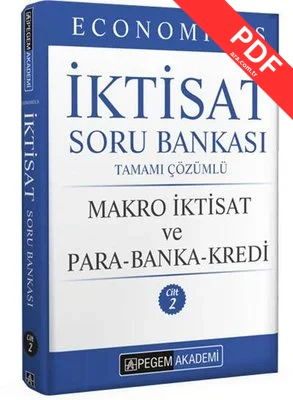 KPSS A Grubu Economicus Makro İktisat ve Para - Banka - Kredi Cilt 2 Soru Bankası