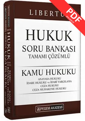 KPSS A Grubu Hukuk Soru Bankası - Kamu Hukuku