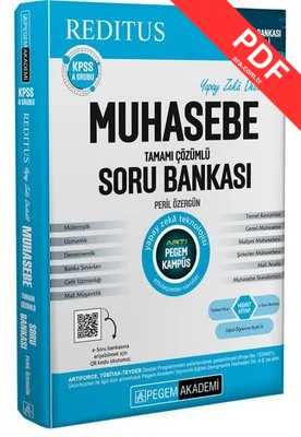 KPSS A Grubu Muhasebe Tamamı Çözümlü Soru Bankası
