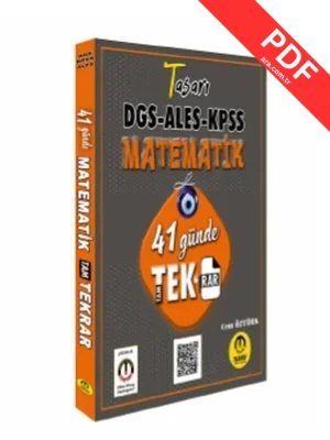 KPSS ALES DGS 41 Günde Matematik Tekrar