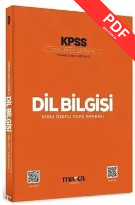 KPSS Dil Bilgisi Konu Özetli Yeni Nesil Soru Bankası Tamamı Video Çözümlü
