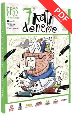 KPSS Eğitim Bilimleri 7 Kafa Deneme PDF indir