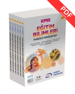 KPSS Eğitim Bilimleri Fasikülü Modüler Set 1271
