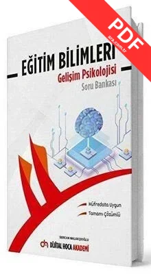 KPSS Eğitim Bilimleri Gelişim Psikolojisi Tamamı Çözümlü Soru Bankası
